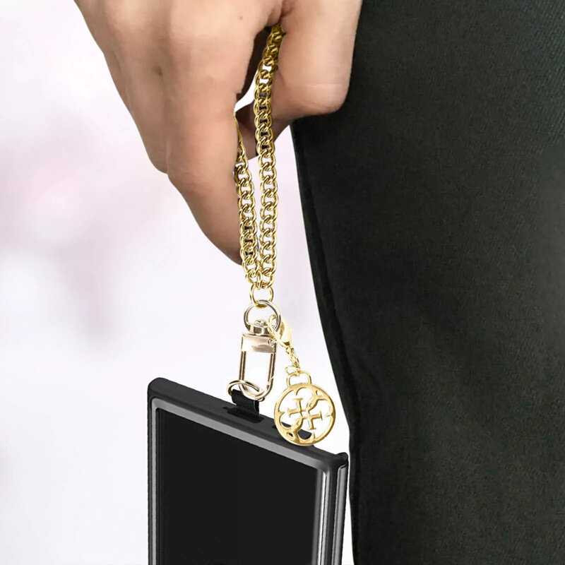 Snur telefon universal Guess 4G Chain CBDY Strap, maro, GUOUC4MG4EW