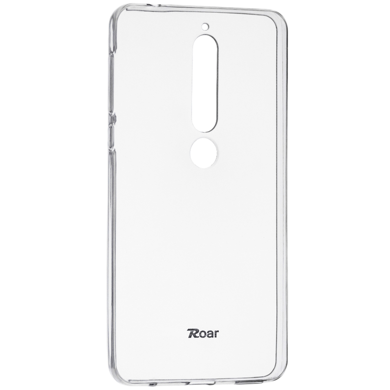 Husa Nokia 6.1 2018 Roar Colorful Jelly Case - Transparent