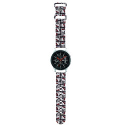 Curea Fossil Hybrid 22mm Hello Kitty Strap Silicone, negru