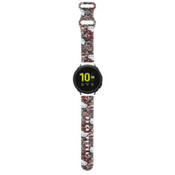 Curea Garmin Forerunner 245 Hello Kitty Strap Silicone, roz