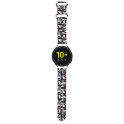 Curea Garmin Forerunner 55 Hello Kitty Strap Silicone, negru