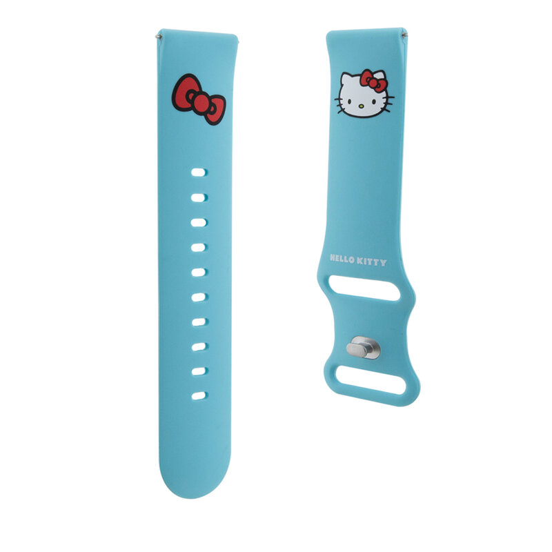 Curea Huawei Watch Buds Hello Kitty Strap Silicone, albastru