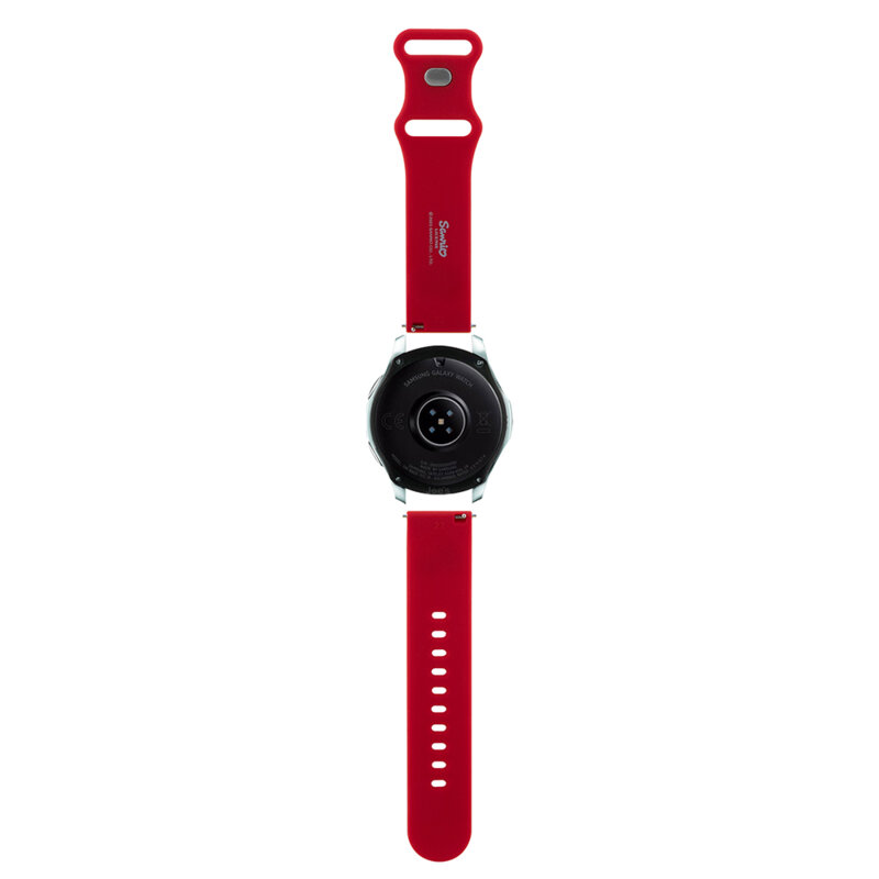 Curea Amazfit GTR 4 Hello Kitty Strap Silicone, rosu