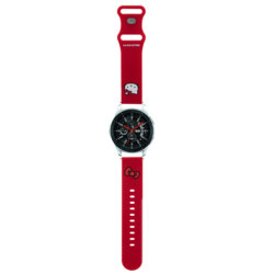 Curea Mobvoi TicWatch Pro 3 Hello Kitty Strap Silicone, rosu