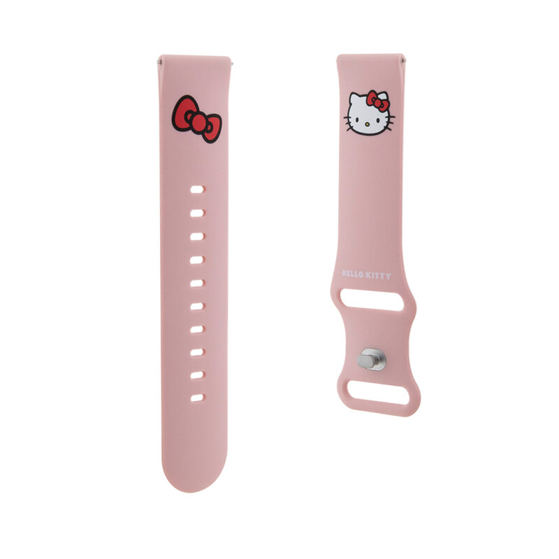 Curea Suunto 9 Peak Pro Hello Kitty Strap Silicone, roz