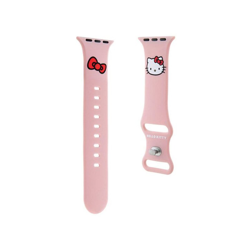 Curea idealStore LuxuryWatch 1.8 inch Hello Kitty Strap Silicone, roz