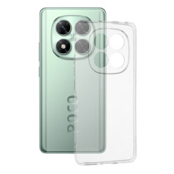Husa Xiaomi Poco X7 Techsuit Clear Silicone, transparenta