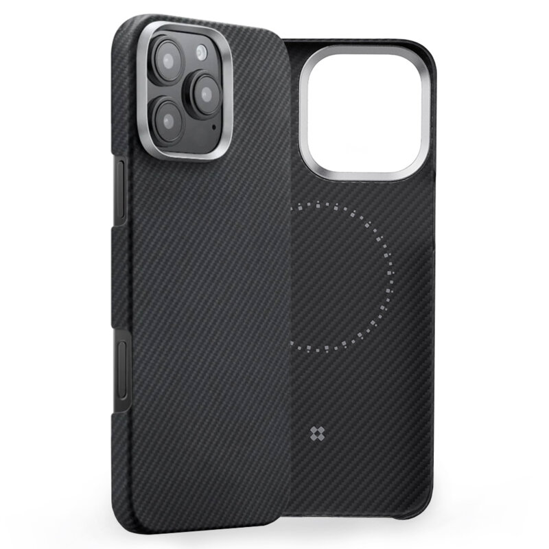 Husa iPhone 16 Pro Max Edizard Air MagSafe Case, negru