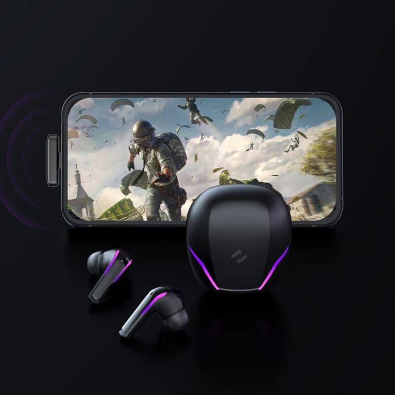 Casti gaming wireless, Bluetooth 5.3, RGB Havit TW970, alb