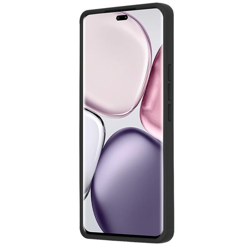 Husa Honor X9c Techsuit Glinth cu inel suport stand magnetic, negru