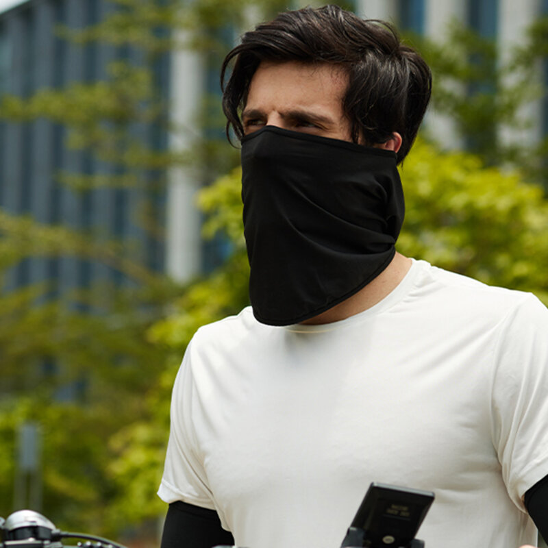 Cagula moto vara dama / barbati pentru ciclism Techsuit, neagra