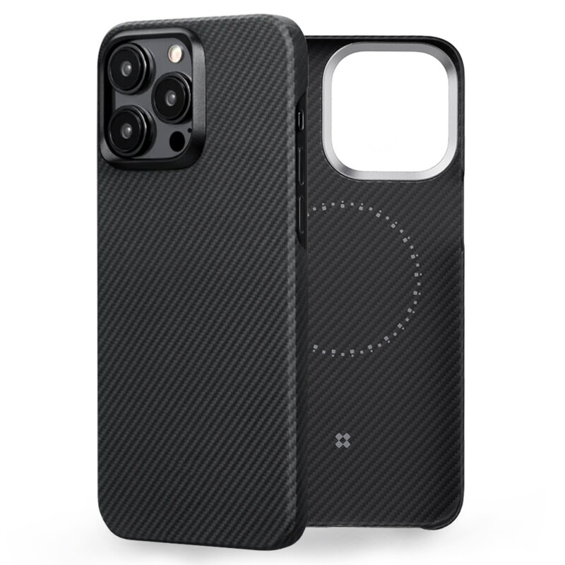 Husa iPhone 15 Pro Max Edizard Air MagSafe Case, negru