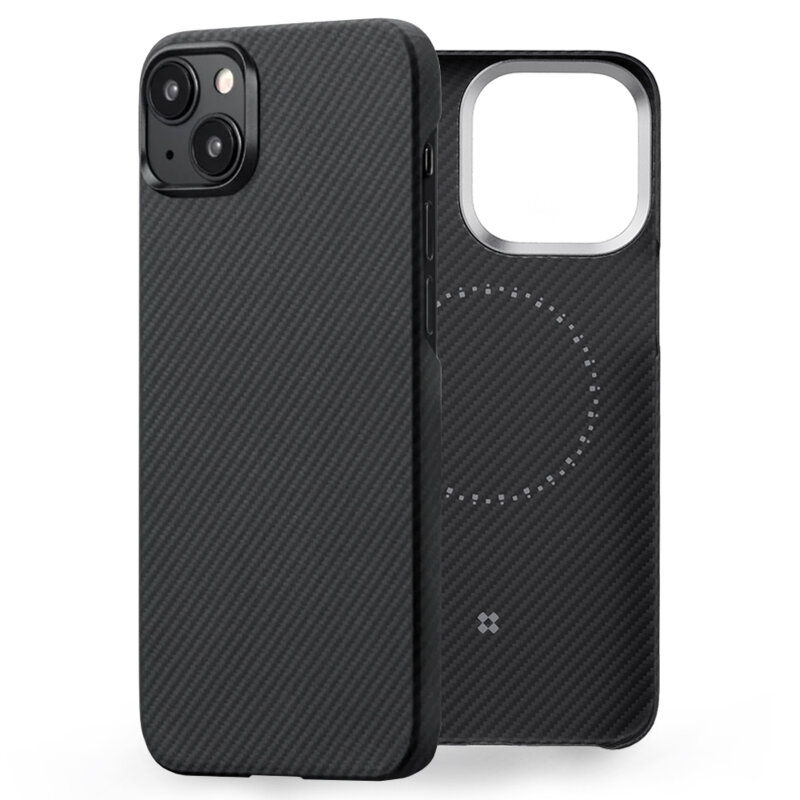 Husa iPhone 15 Plus Edizard Air MagSafe Case, negru