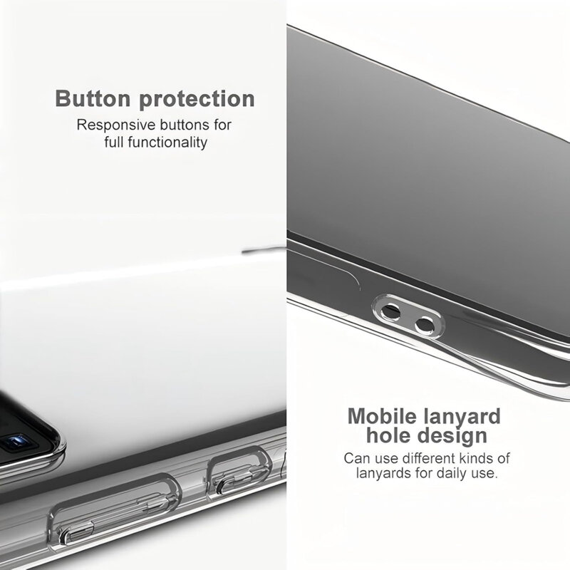 Husa Huawei nova 13 Pro Techsuit Shockproof Clear Silicone, transparenta