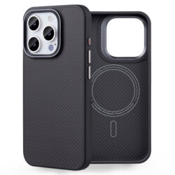 Husa iPhone 16 Pro Max Edizard Pro MagSafe Case, negru
