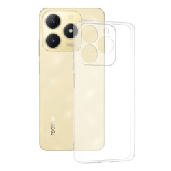 Husa Realme C61 Techsuit Clear Silicone, transparenta