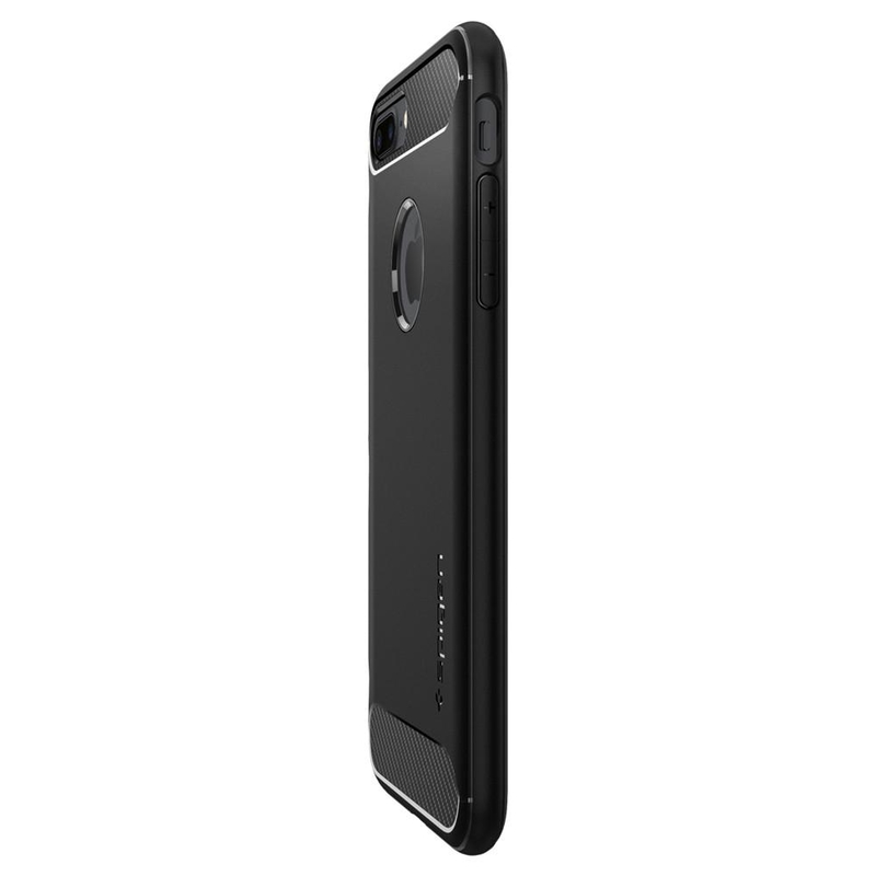 Husa Iphone 7 Plus Spigen Rugged Armor - Black