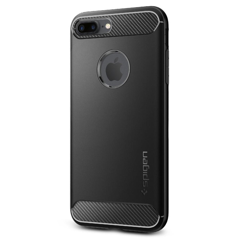 Husa Iphone 7 Plus Spigen Rugged Armor - Black