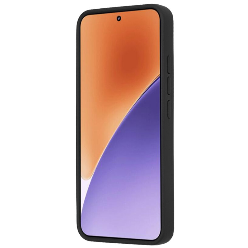 Husa Xiaomi 15 Techsuit Glinth cu inel suport stand magnetic, negru