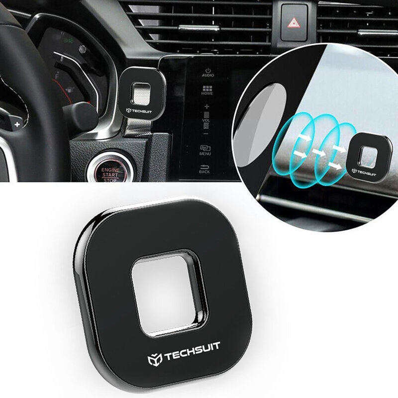 Suport magnetic telefon cu adeziv pentru bord masina Techsuit, HOLD210