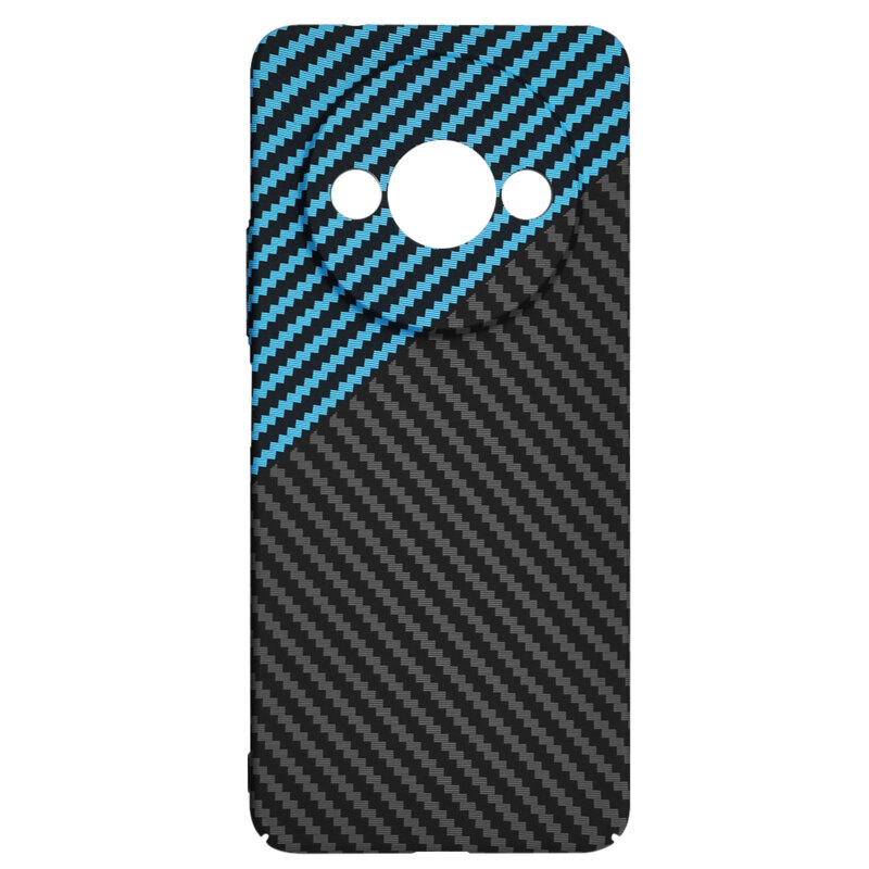 Husa Xiaomi Redmi A3x Techsuit Carbonite FiberShell, bleu