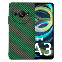 Husa Xiaomi Redmi A3x Techsuit Carbonite FiberShell, verde