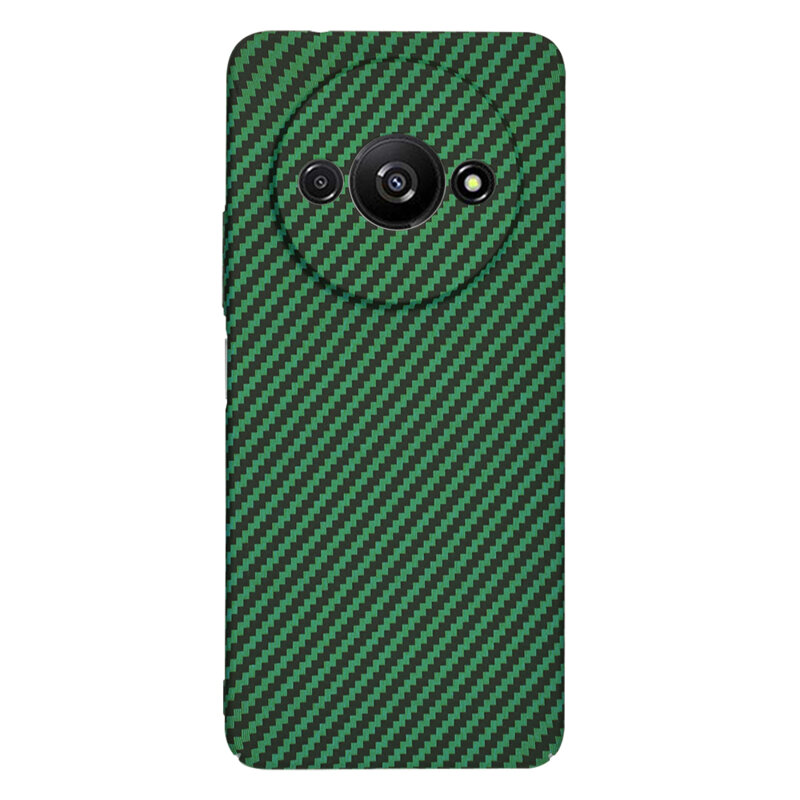 Husa Xiaomi Redmi A3x Techsuit Carbonite FiberShell, verde
