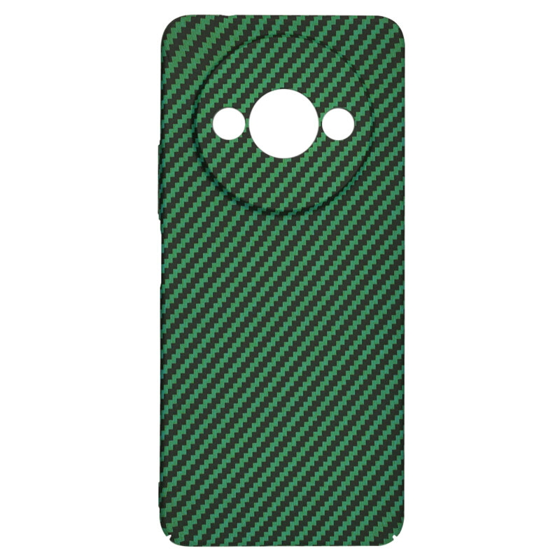 Husa Xiaomi Redmi A3x Techsuit Carbonite FiberShell, verde