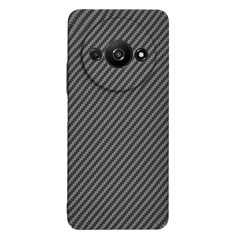 Husa Xiaomi Redmi A3x Techsuit Carbonite FiberShell, negru