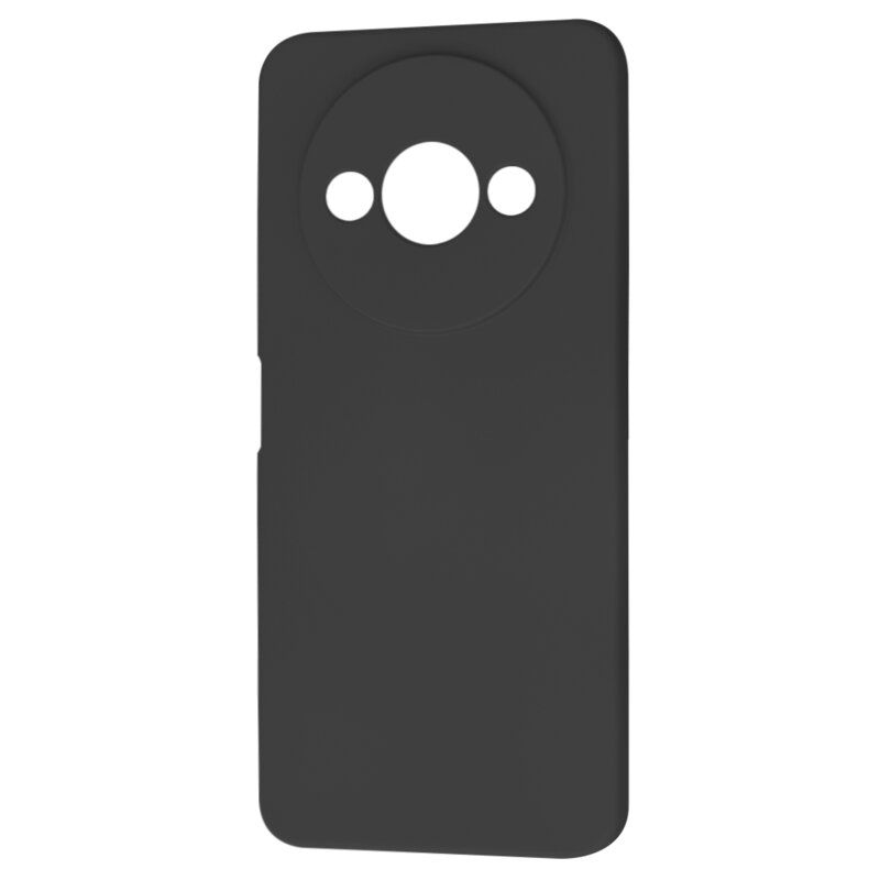 Husa silicon Xiaomi Redmi A3x Techsuit SoftFlex, negru