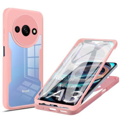 Husa 360° Xiaomi Redmi A3x Techsuit ColorVerse, roz