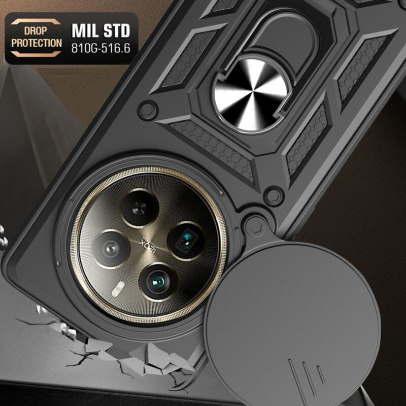 Husa Xiaomi Redmi A3x protectie camera Techsuit CamShield Series, albastru