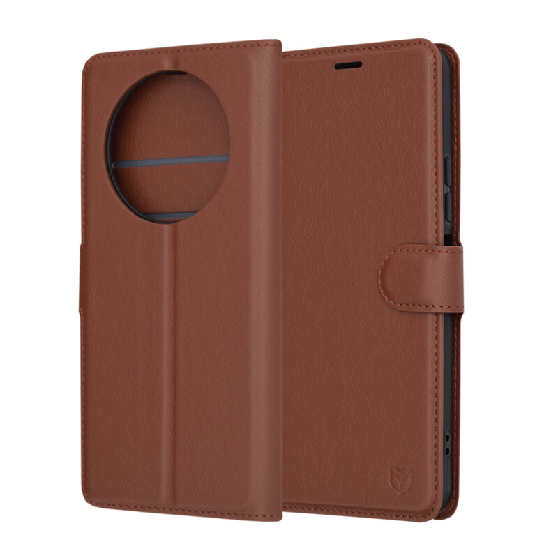 Husa Xiaomi Redmi A3x Techsuit Leather Folio, maro