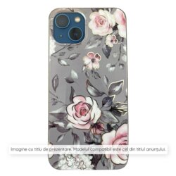 Husa Xiaomi Redmi A3x Techsuit Marble, Bloom of Ruth Gray