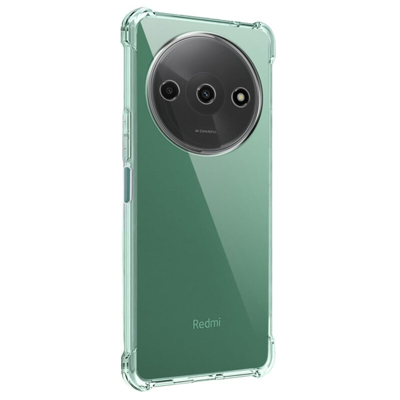 Husa Xiaomi Redmi A3x Techsuit Shockproof Clear Silicone, transparenta