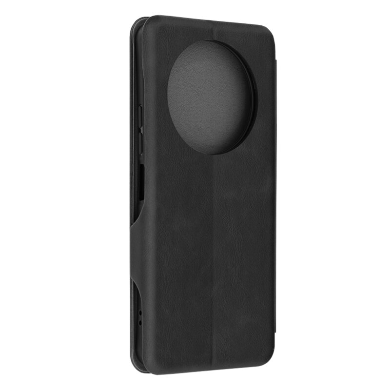 Husa 360° Xiaomi Redmi A3x Techsuit Safe Wallet Plus, negru