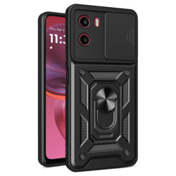 Husa Motorola Moto E15 protectie camera Techsuit CamShield Series, negru