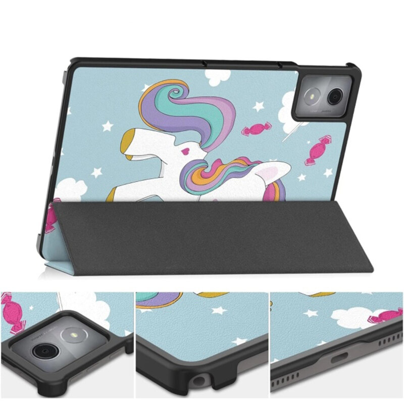 Husa Lenovo Tab K11 Plus Techsuit FoldPro, Unicorn