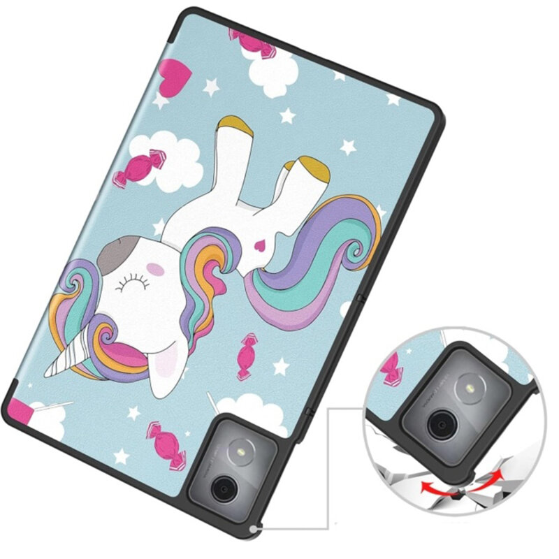 Husa Lenovo Tab K11 Plus Techsuit FoldPro, Unicorn