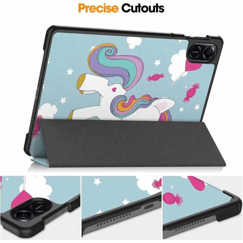 Husa Honor Pad X8a Techsuit FoldPro, Unicorn