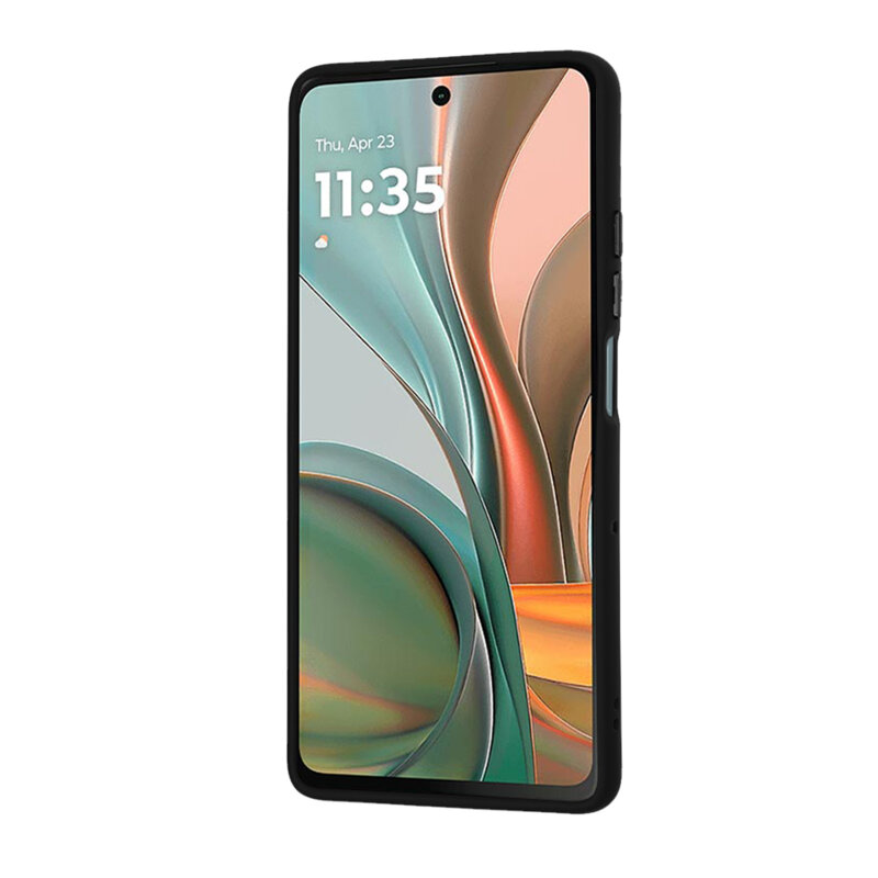 Husa Motorola Moto G75 Techsuit HaloFrost Series, negru