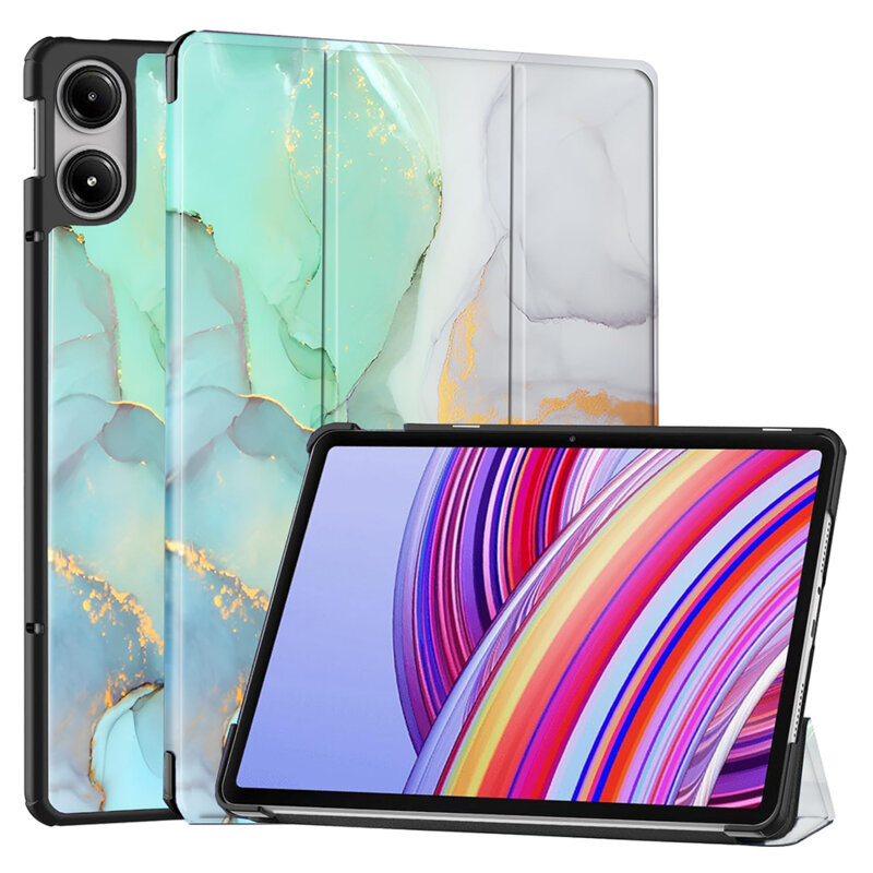 Husa Xiaomi Redmi Pad Pro Techsuit FoldPro, Green Time