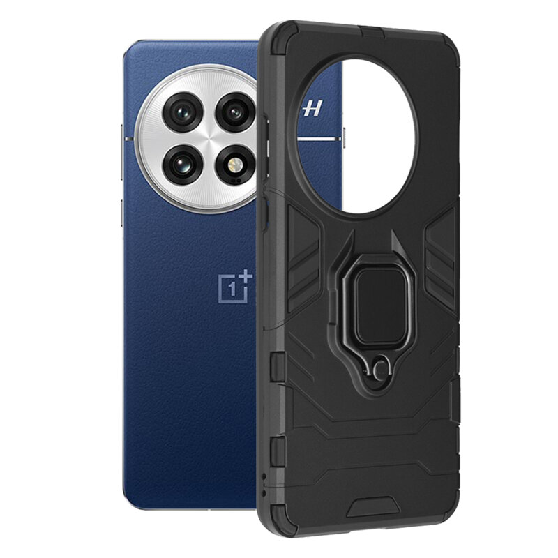 Husa OnePlus 13 Techsuit Silicone Shield, negru