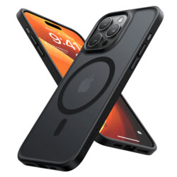 Husa iPhone 15 Pro Max Torras Guardian Magnetic Series, negru