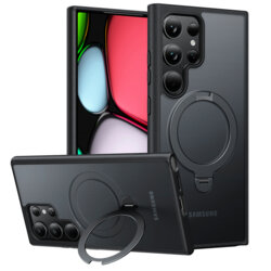 Husa Samsung Galaxy S24 Ultra Torras Ostand Spin Series, negru