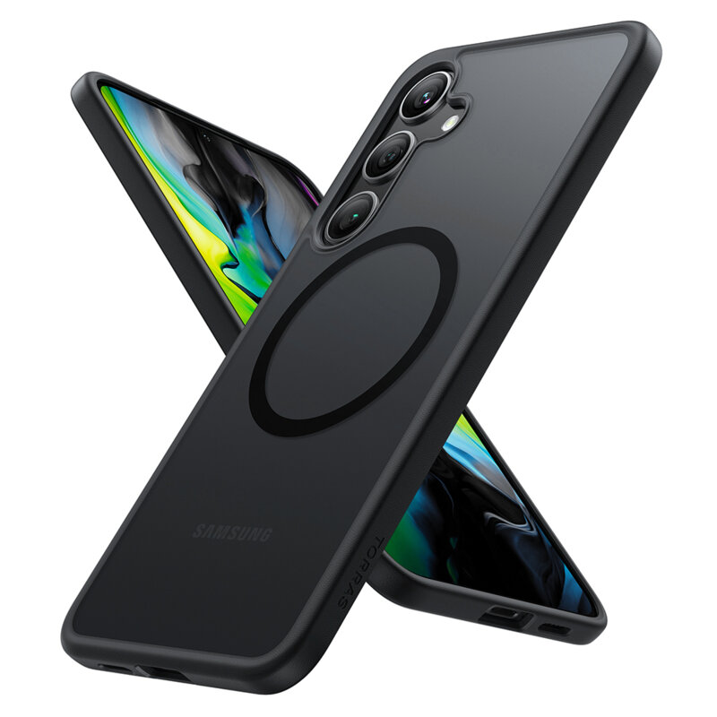 Husa Samsung Galaxy S24 Plus Torras Guardian Magnetic Series, negru