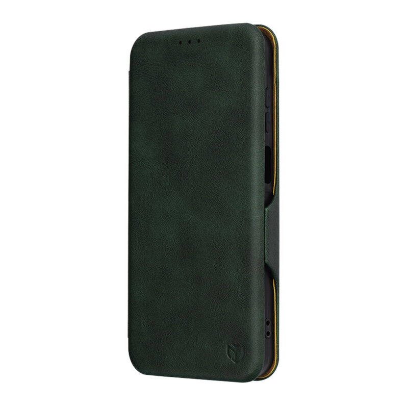 Husa 360° Samsung Galaxy A26 5G Techsuit Safe Wallet Plus, verde