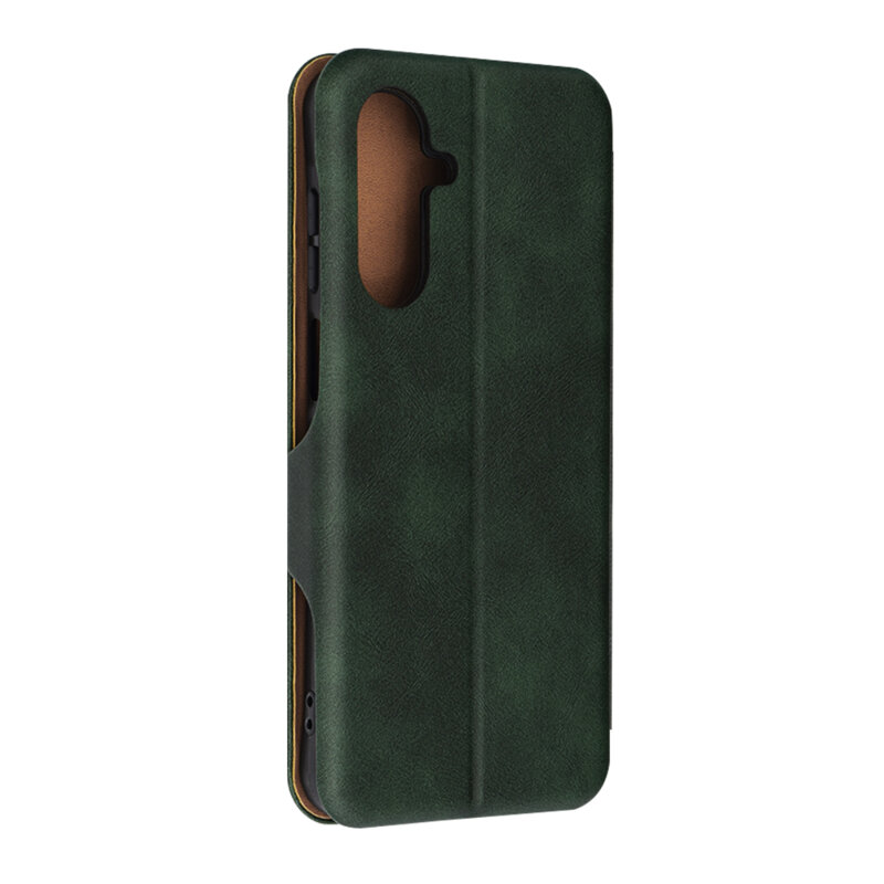 Husa 360° Samsung Galaxy A26 5G Techsuit Safe Wallet Plus, verde
