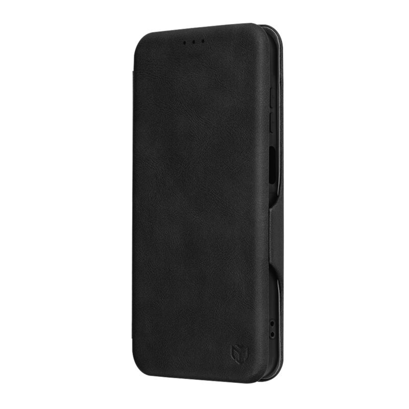 Husa 360° Samsung Galaxy A26 5G Techsuit Safe Wallet Plus, negru