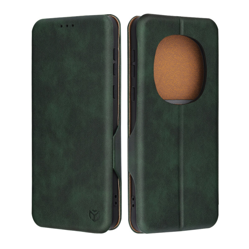 Husa 360° Honor Magic7 Pro Techsuit Safe Wallet Plus, verde